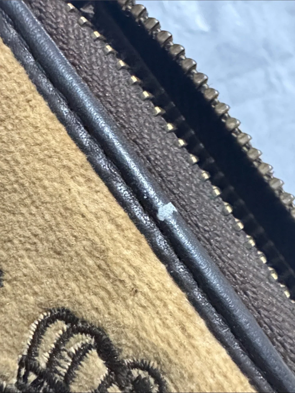 Juicy Couture Y2K Velour Zip Around Wallet